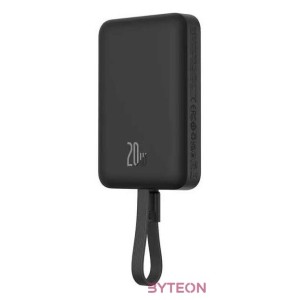 Baseus Magnetic Mini Powerbank, 10000mAh, USB-C, 20W, MagSafe (fekete)