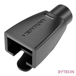 Strain Relief Boots RJ45 Cover Vention IODB0-50, 50 pieces, black PVC packaging