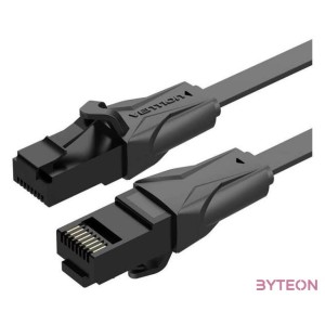 Paski kabel sieciowy UTP Cat. 6 Vention IBABF RJ45 Ethernet 1000Mbps 1m, czarny