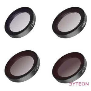Lens filter Set CPL,ND8,ND16,ND32 Telesin for Insta360 GO3