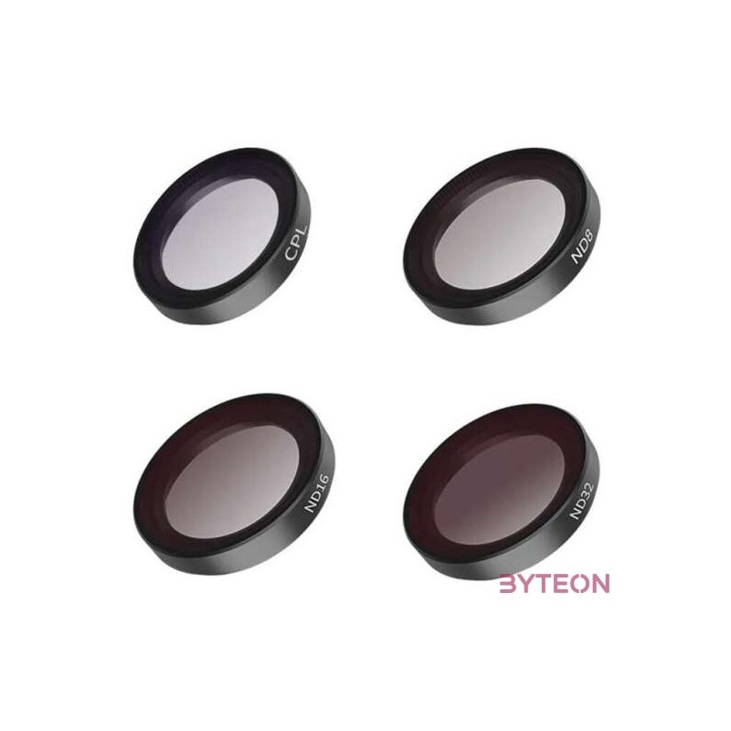 Lens filter Set CPL,ND8,ND16,ND32 Telesin for Insta360 GO3