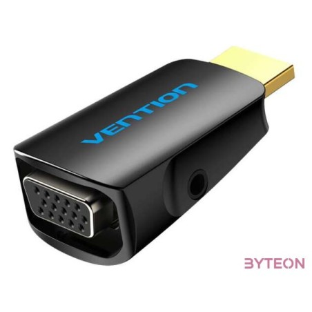 Adapter HDMI to VGA Vention AIDB0 with 3.5mm Audio Port