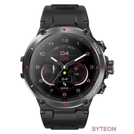 Zeblaze Stratos 2 Okosóra (fekete)