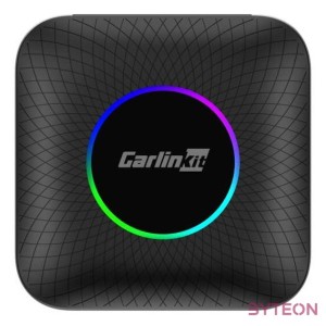 Carlinkit TBOX PLUS LED wireless adapter, 8G,128G, Apple Carplay,Android Auto (black)