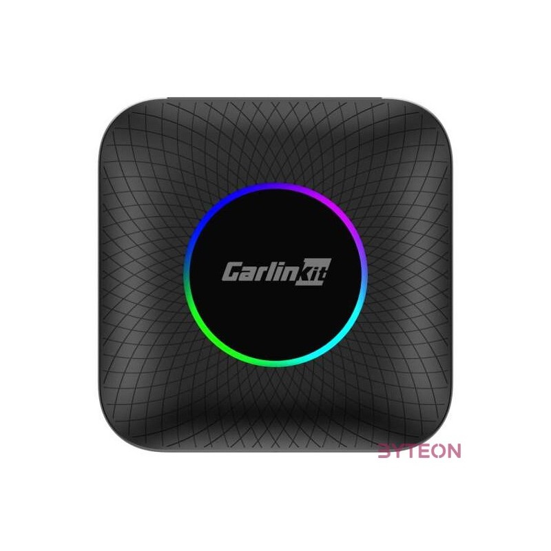 Carlinkit TBOX PLUS LED wireless adapter, 8G,128G, Apple Carplay,Android Auto (black)