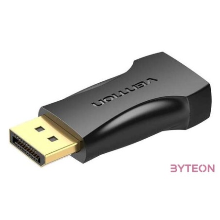 Adapter HDMI Female to Display Port Male Vention HBOB0 1080P 60Hz (Black)