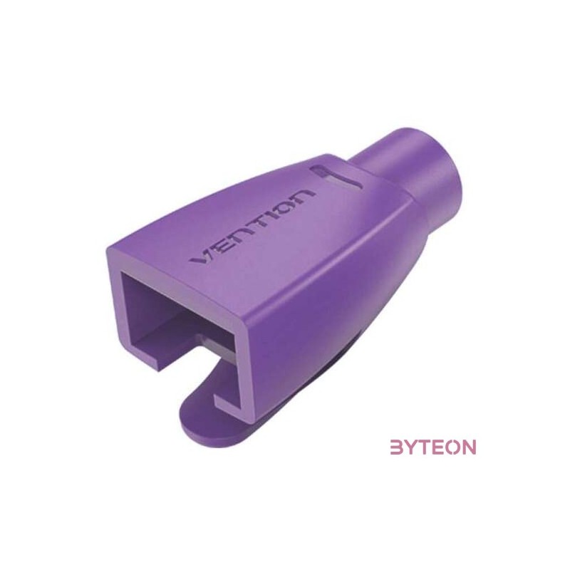 Strain Relief Boots RJ45 Cover Vention ODV0-100 Pack of 100 Purple PVC
