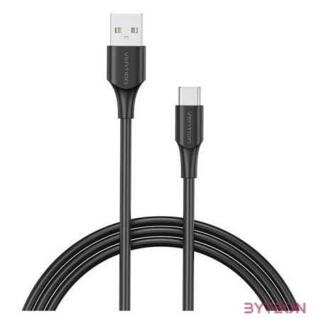 USB 2.0 A to USB-C Cable Vention CTHBF 3A 1m Black