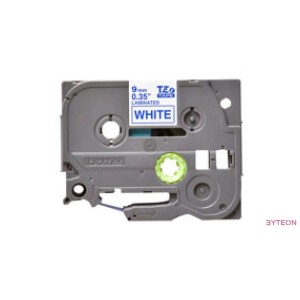 Brother TZE-223 (9mm, 8m) laminált szalag - Fehér