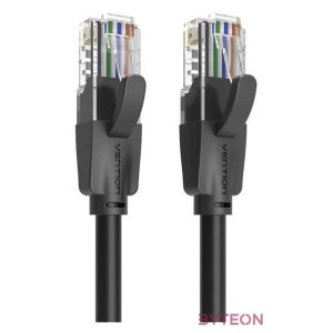 Kabel sieciowy UTP CAT6 Vention IBEBG RJ45 Ethernet 1000Mbps 1,5m czarny
