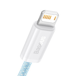 USB-kábel a Lightning Baseus Dynamic, 2,4A, 1m (kék)