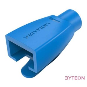 Strain Relief Boots RJ45 Cover Vention IODB0-50, 50 pieces, black PVC packaging