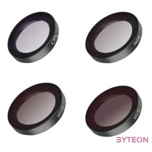 Lens filter Set CPL,ND8,ND16,ND32 Telesin for Insta360 GO3