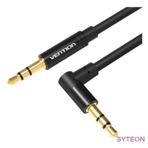 Cable Audio AUX 3.5mm to 90 3,5mm Vention BAKBF-T 1m Black