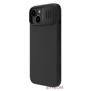Nillkin CamShield Silky Silicone Case for iPhone 15 Plus (black)