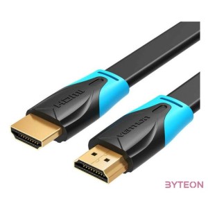 Flat HDMI Cable Vention VAA-B02-L100 1m 4K 60Hz (Black)
