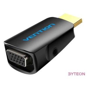 Adapter HDMI to VGA Vention AIDB0 with 3.5mm Audio Port