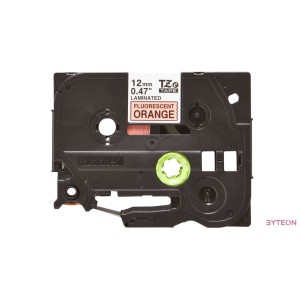Brother TZE-B31 (12mm, 5m) laminált szalag - Narancs