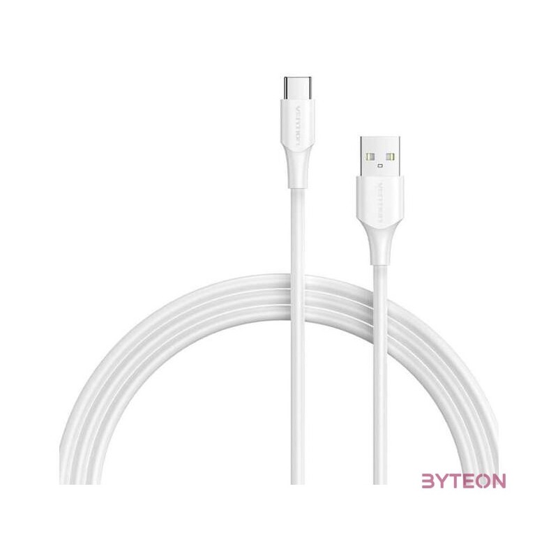 USB 2.0 A to USB-C 3A Cable Vention CTHWF 1m White