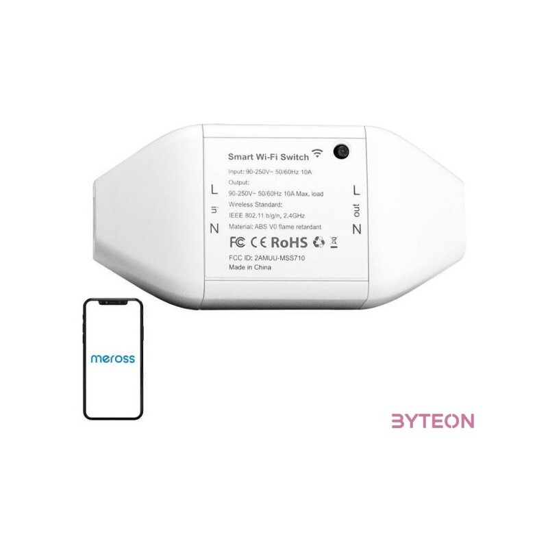 Meross MSS710-UN WiFis okos villanykapcsoló (Non-HomeKit)