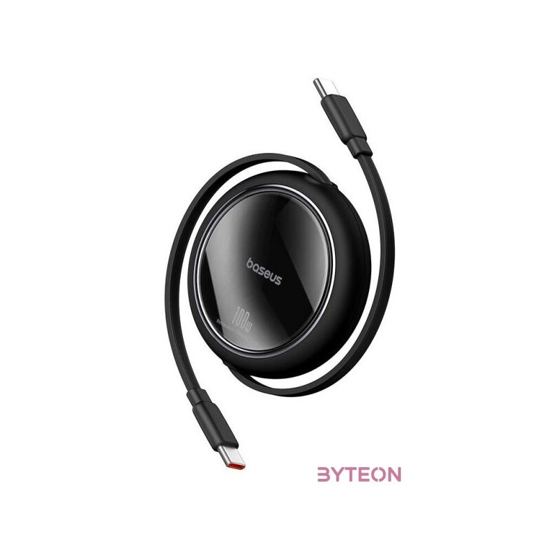 Baseus Free2Draw USB-C - USB-C kábel, PD, 100 W, 1 m (fekete)