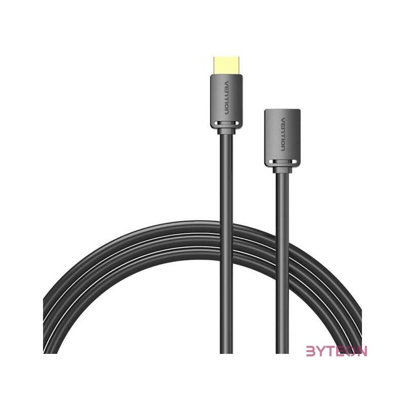 HDMI 2.0 Male to HDMI 2.0 Female Extension Cable Vention AHCBJ 5m, 4K 60Hz, (Black)