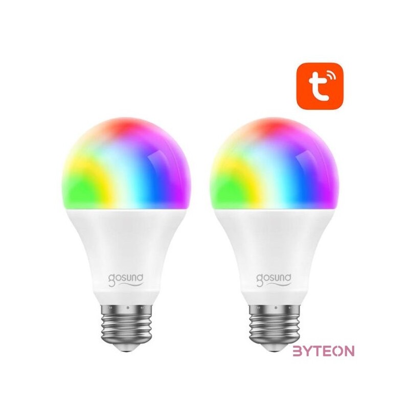 Gosund LED WB4 Okosizzó (RGB) E27, 2 db, Tuya