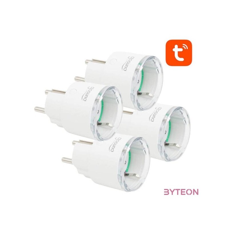Gosund SP111 smart WiFi aljzat 3680W 16A, Tuya 4-pack