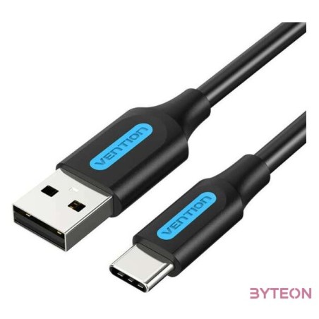 USB 2.0 A to USB-C Cable Vention COKBH 3A 2m Black