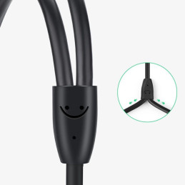 UGREEN CM451 USB-C kábel 2x RCA-hoz (Cinch) 1.5m (fekete)