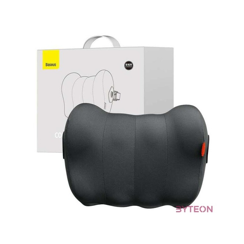 Baseus ComfortRide Series Selyem autós fejtámla párna (fekete)