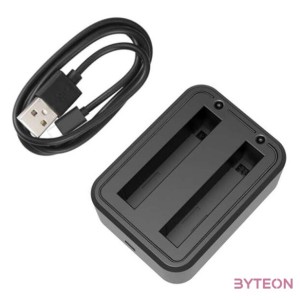 PULUZ Insta360 X3 USB kettős akkumulátortöltő