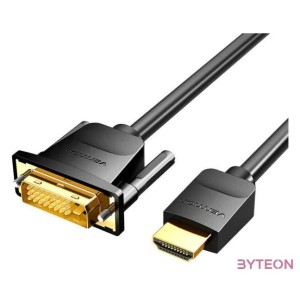 Kabel HDMI do DVI (241) Vention ABFBF 1m, 4K 60Hz, 1080P 60Hz (Czarny)