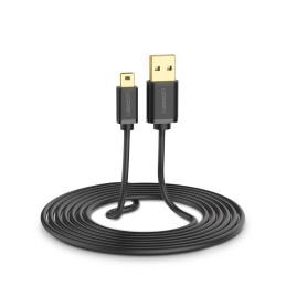 UGREEN US132 USB - mini USB kábel, 3m (fekete)