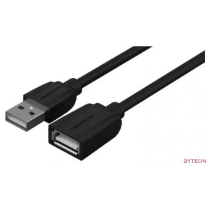 Extension Cable USB 2.0 Vention VAS-A44-B050 0.5m Black