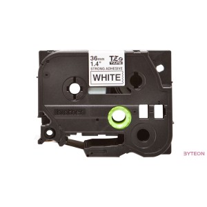 Brother TZE-S261 (36mm, 8m) laminált szalag - Fehér