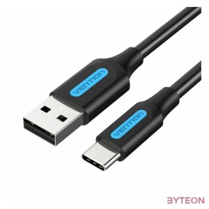 USB 2.0 A to USB-C Cable Vention COKBH 3A 2m Black