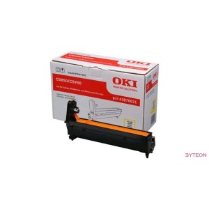 OKI 43870021 (C5850/MC560) - Sárga