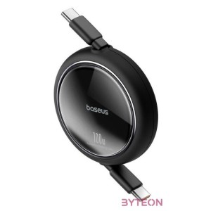 Baseus Free2Draw USB-C - USB-C kábel, PD, 100 W, 1 m (fekete)