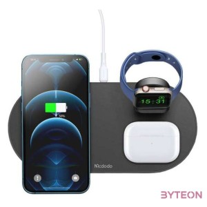 Wireless Charger Mcdodo CH-7061 3 in 1 15W (mobile,TWS,Apple watch) (black)