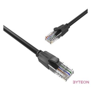 Kabel sieciowy UTP CAT6 Vention IBEBK RJ45 Ethernet 1000Mbps 8m czarny