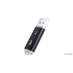 Silicon Power Ultima U02 8GB [USB2.0] - Fekete