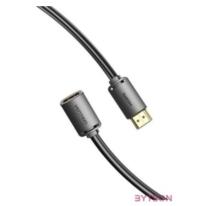 HDMI 2.0 Male to HDMI 2.0 Female Extension Cable Vention AHCBD 0,5m, 4K 60Hz, (Black)