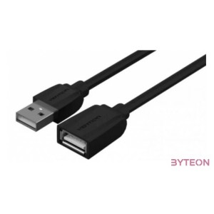 Extension Cable USB 2.0 Vention VAS-A44-B050 0.5m Black