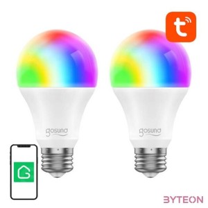 Gosund LED WB4 Okosizzó (RGB) E27, 2 db, Tuya