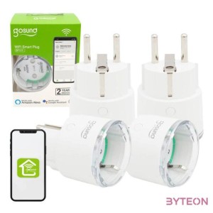 Gosund SP111 smart WiFi aljzat 3680W 16A, Tuya 4-pack