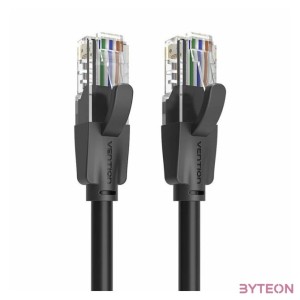 Kabel sieciowy UTP CAT6 Vention IBEBH RJ45 Ethernet 1000Mbps 2m czarny