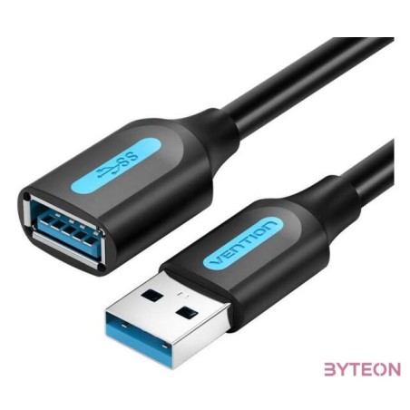 Extension Cable USB 3.0 male to female Vention CBHBH 2m Black