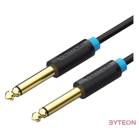 Audio Cable TS 6.35mm Vention BAABF 1m (black)