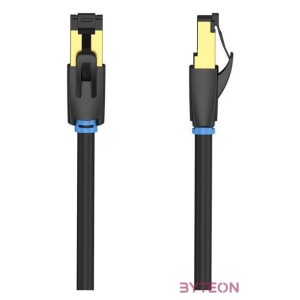 Network Cable CAT8 SFTP Vention IKABF RJ45 Ethernet 40Gbps 1m Black